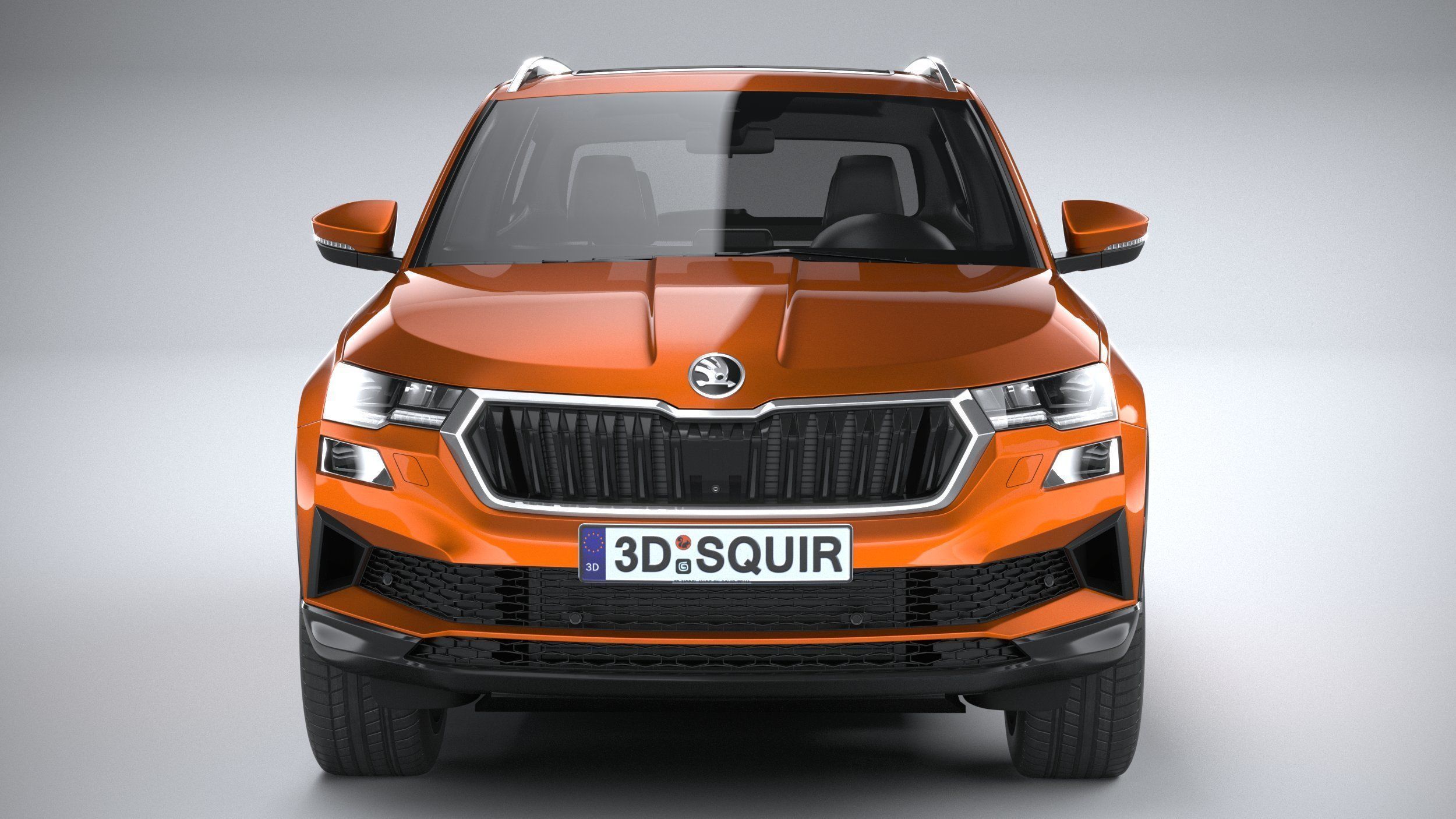 Skoda Karoq 2022 3D model_13