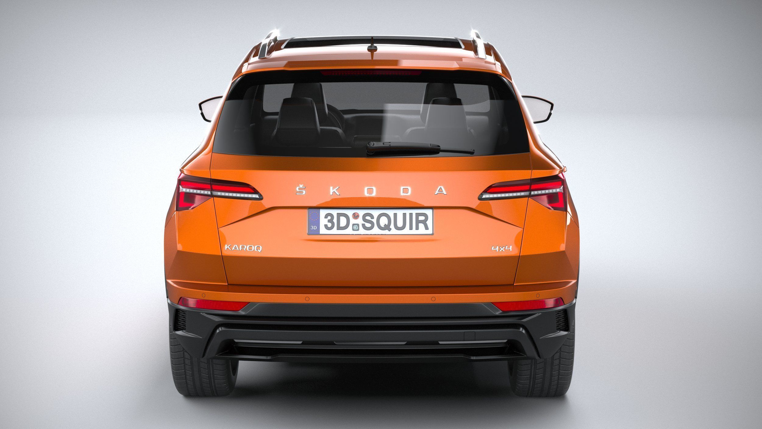Skoda Karoq 2022 3D model_4