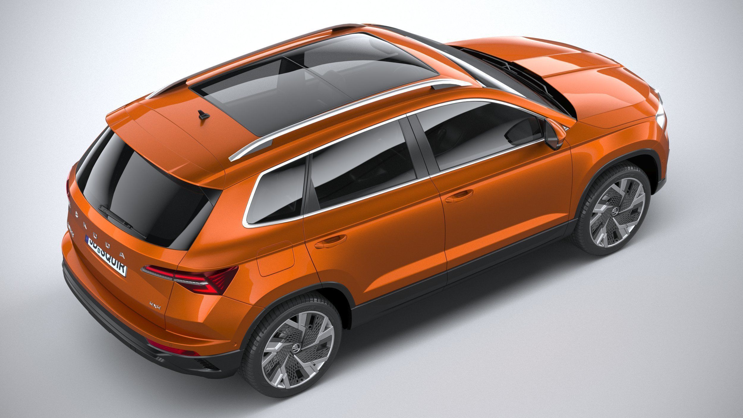 Skoda Karoq 2022 3D model_10