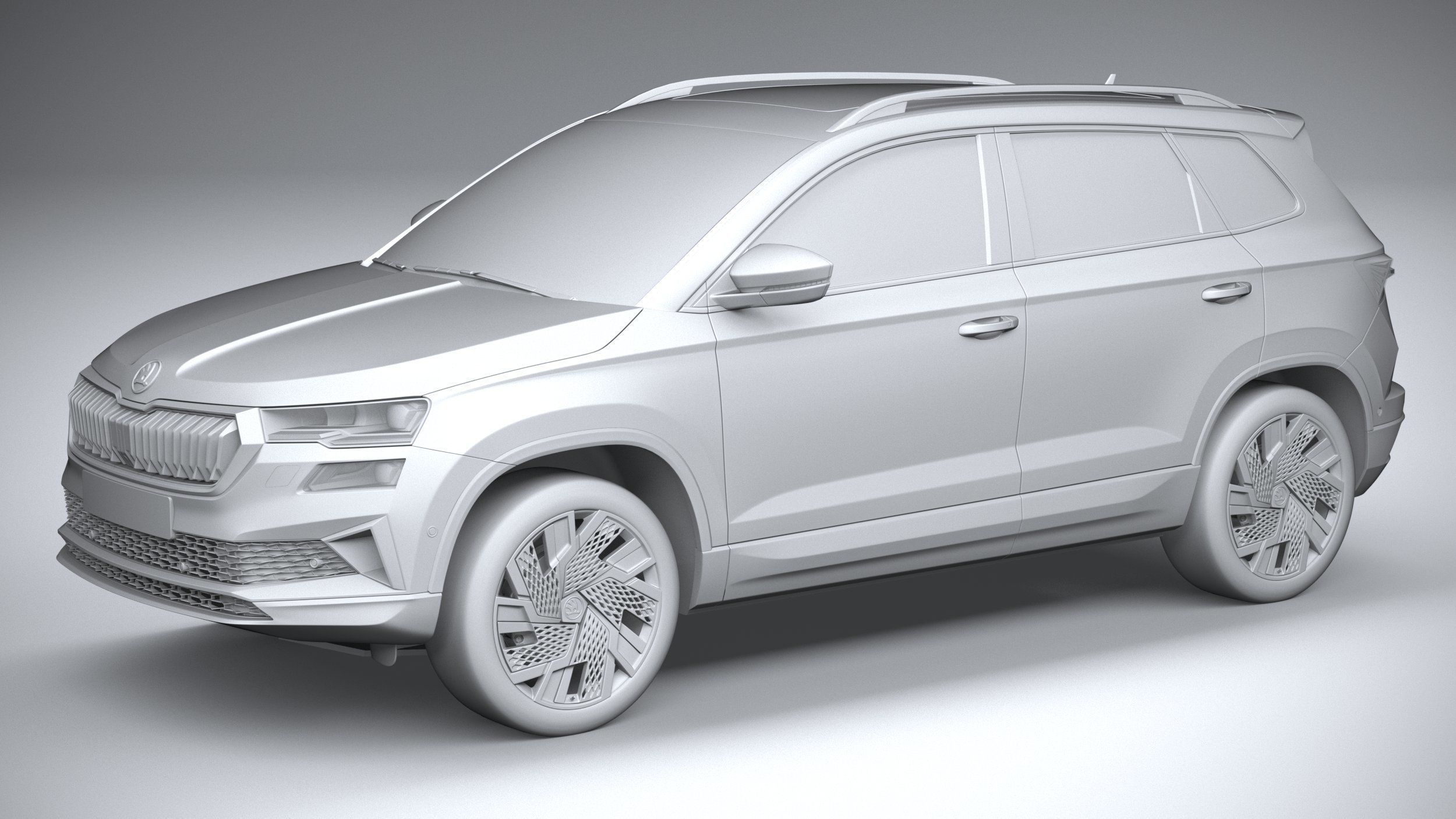 Skoda Karoq 2022 3D model_19