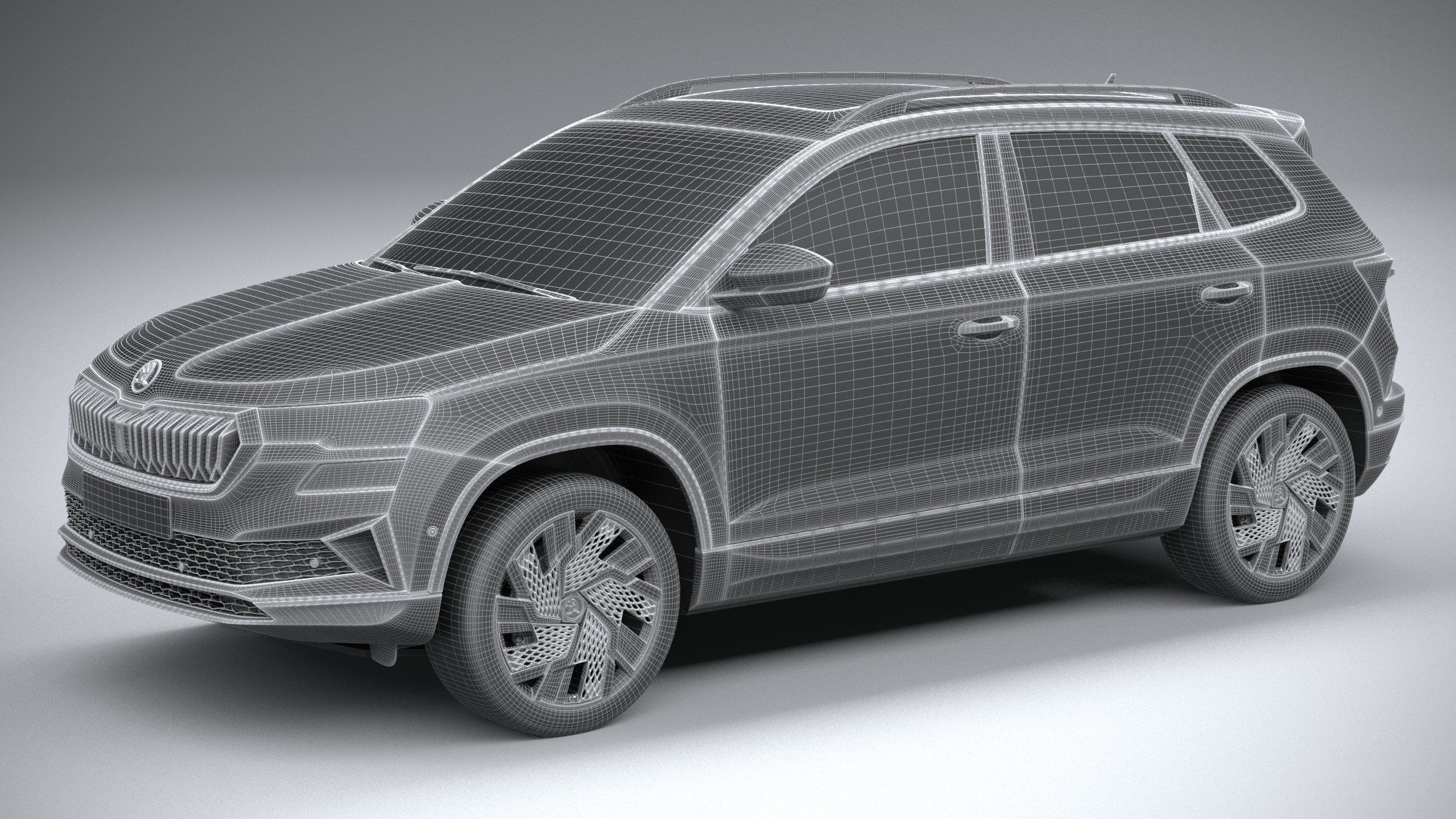 Skoda Karoq 2022 3D model_26