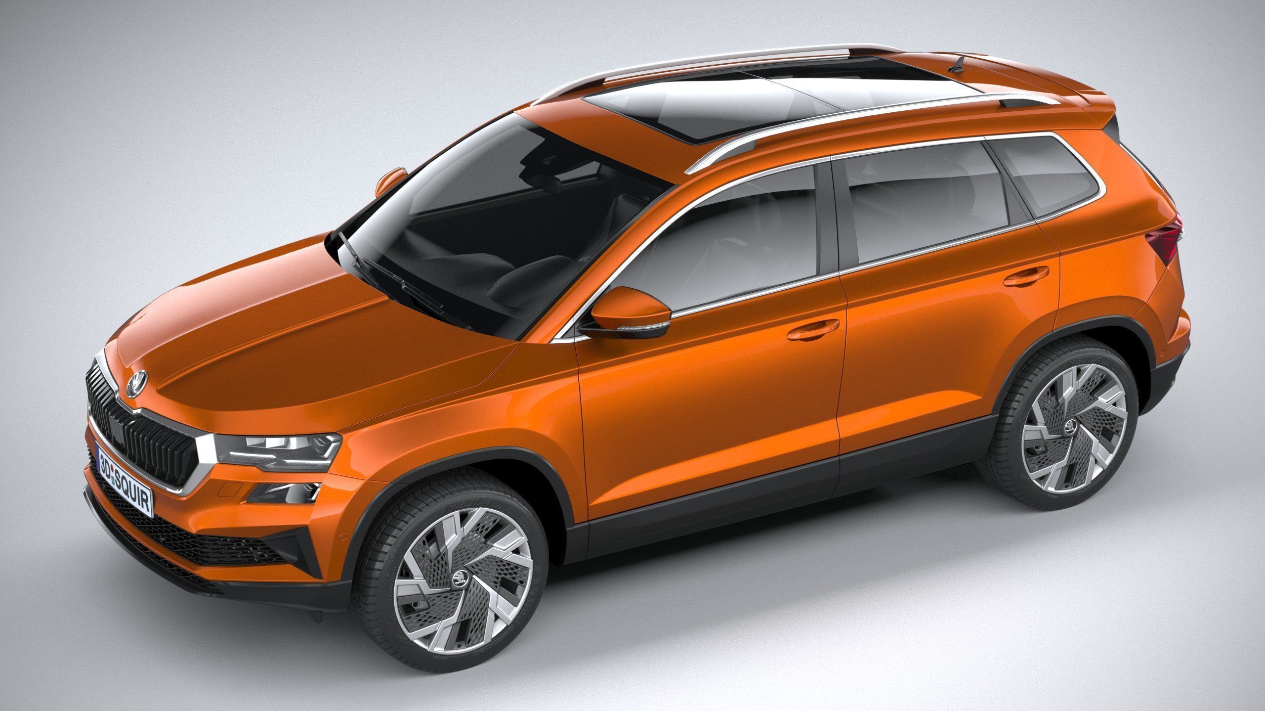 Skoda Karoq 2022 3D model_7
