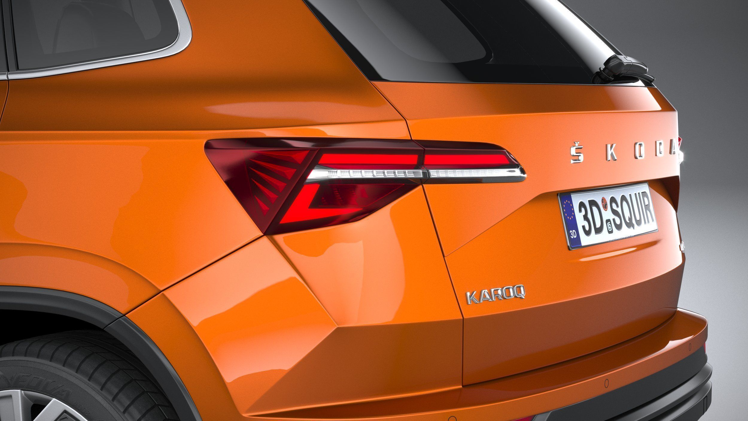 Skoda Karoq 2022 3D model_6