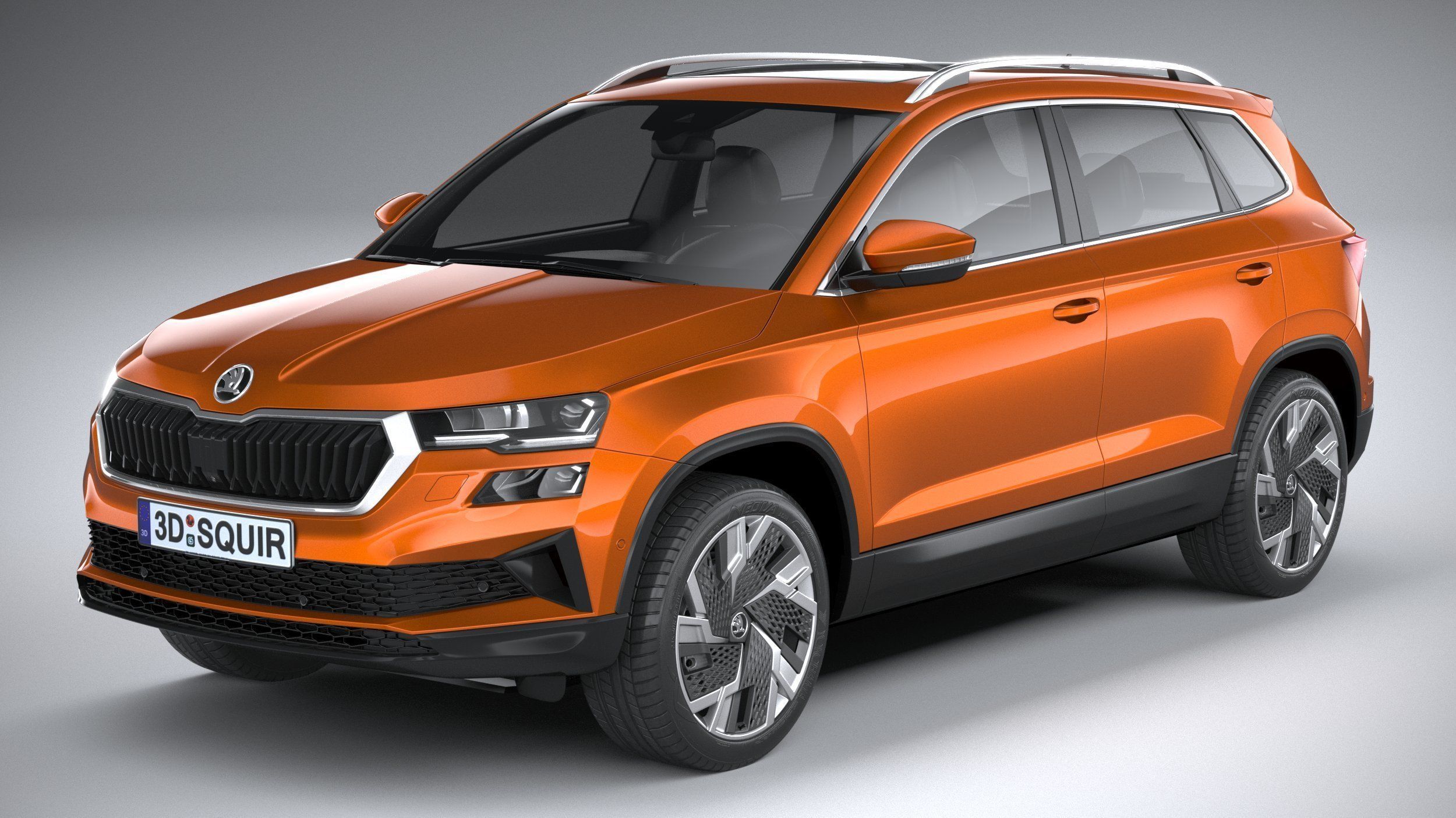 Skoda Karoq 2022 3D model_1