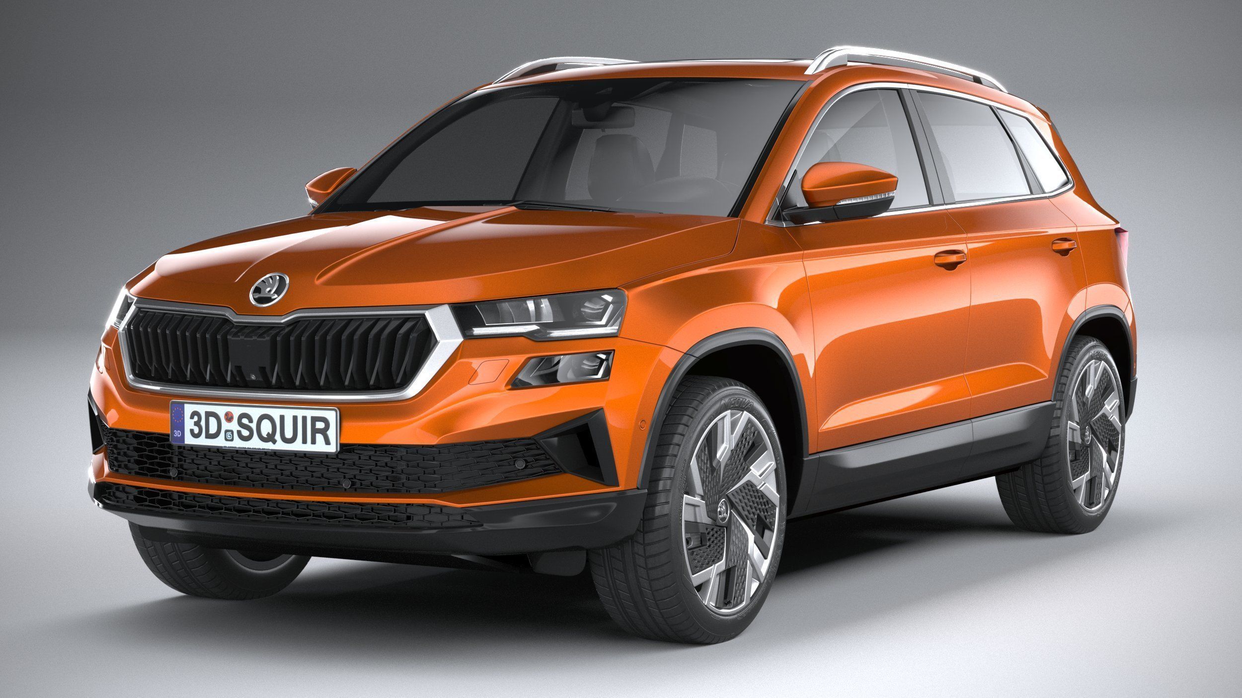 Skoda Karoq 2022 3D model_2