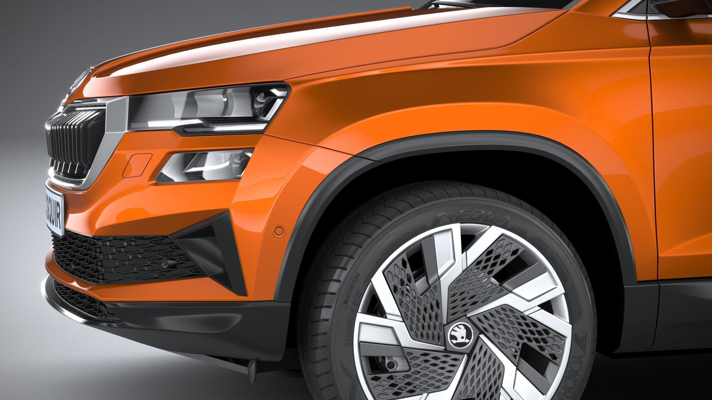 Skoda Karoq 2022 3D model_3