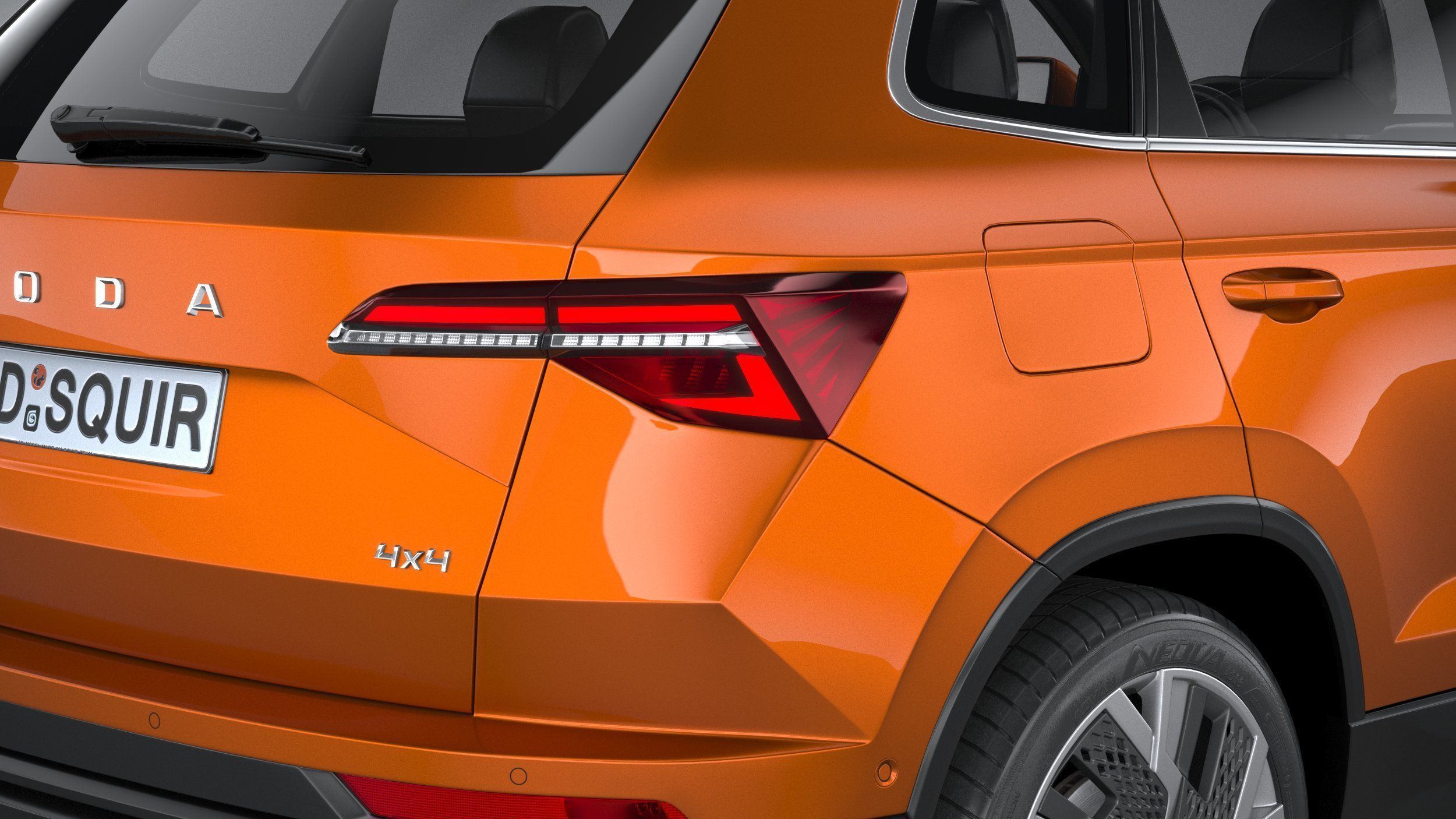 Skoda Karoq 2022 3D model_18