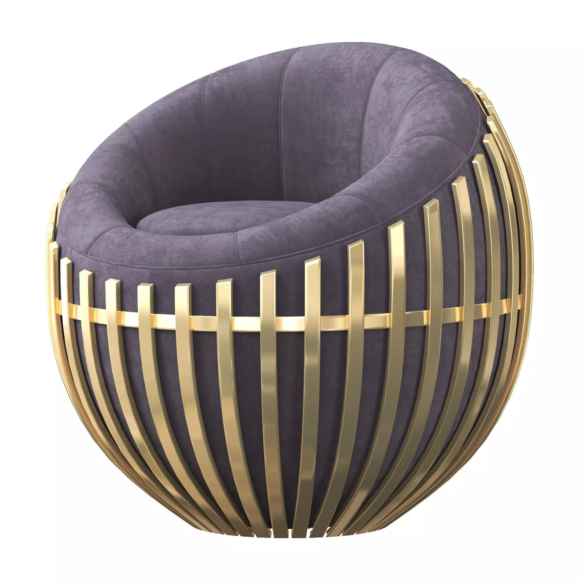 Baton chair 3D model | CGTrader