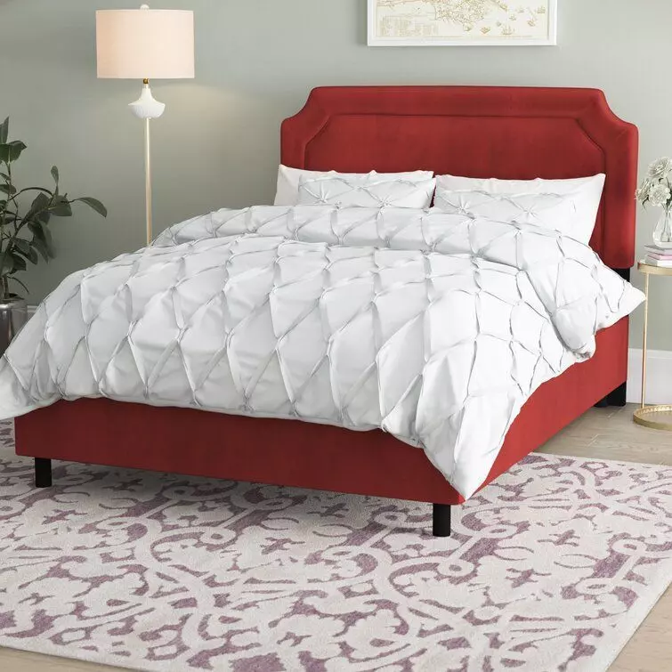 Coro Daniel-Jack Upholstered Standard Bed Free 3D model