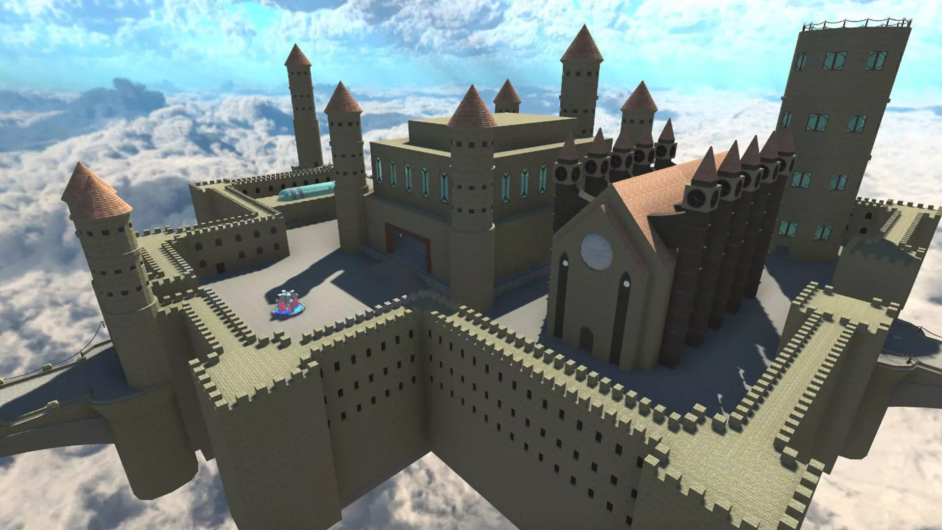 Medieval Castle Free 3D model