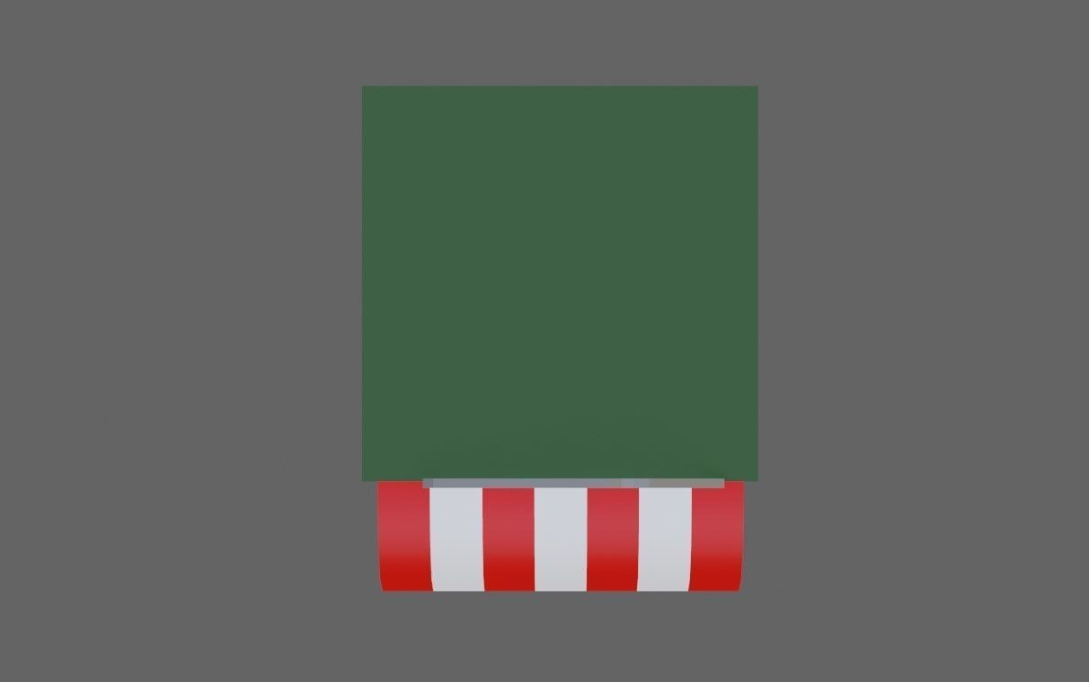 Ticket Office - Bilheteria Low-poly 3D model_13