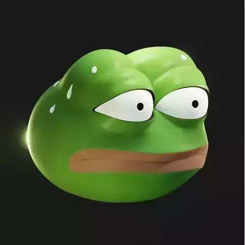 Nervous Pepe Low-poly 3D model
