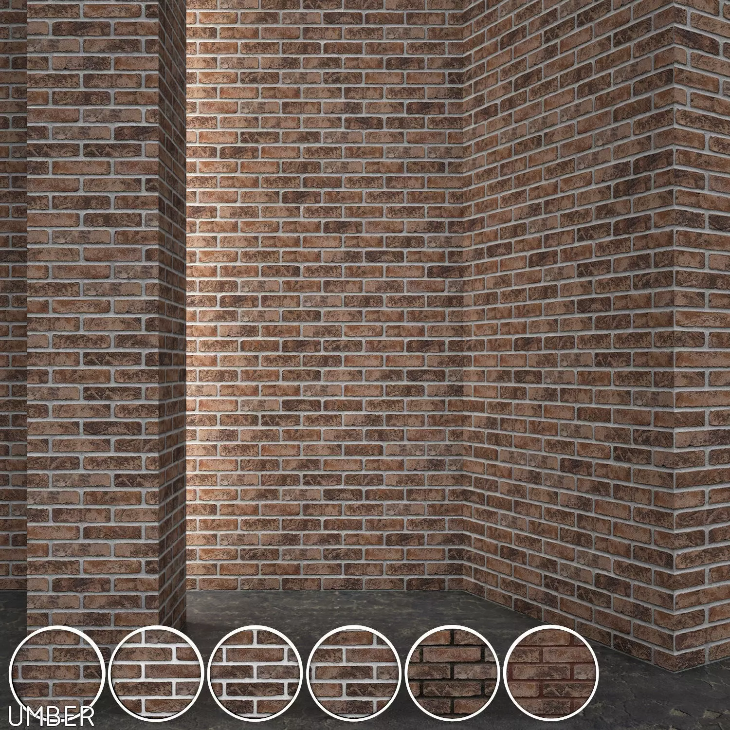 Vandersanden Brick Umber Texture_0