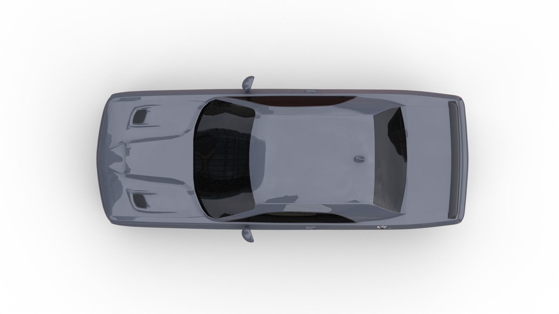 Dodge Challenger Hellcat 3D model_7