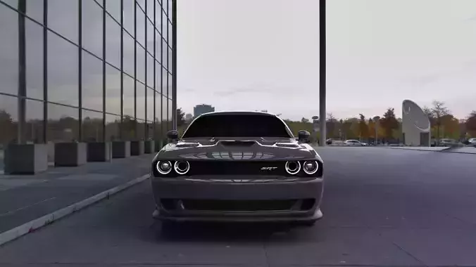 Dodge Challenger Hellcat 3D model
