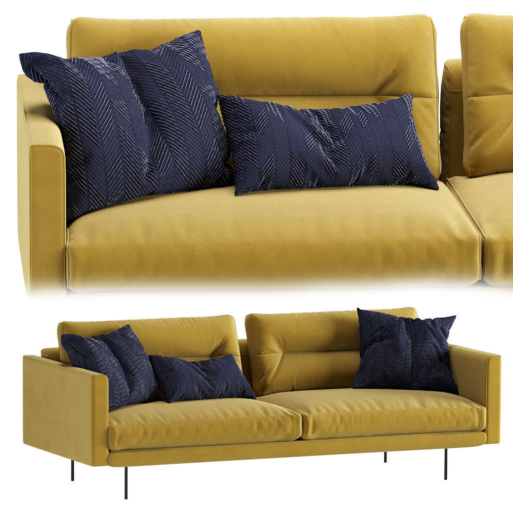 Leolux Modern Sofa Albana 3D model_5