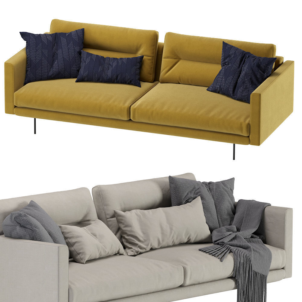 Leolux Modern Sofa Albana 3D model_4