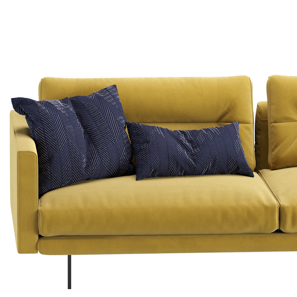 Leolux Modern Sofa Albana 3D model_2