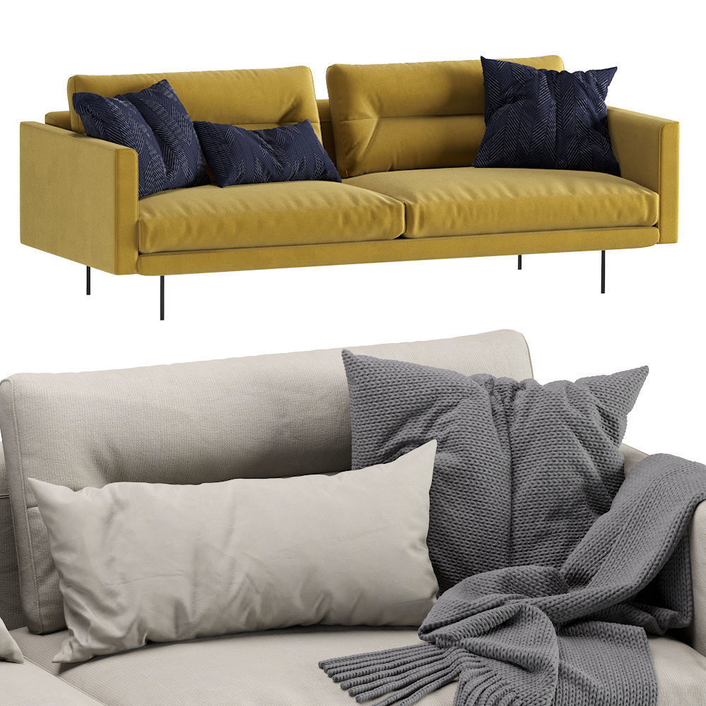 Leolux Modern Sofa Albana 3D model_3