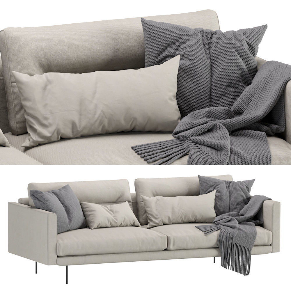 Leolux Modern Sofa Albana 3D model_1