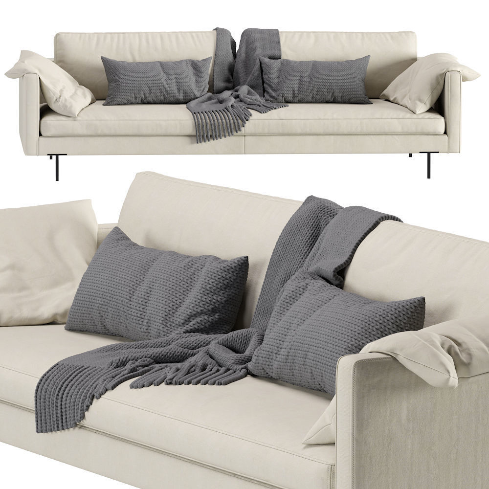 Modern Cloud Modular Sofa 3D model_2
