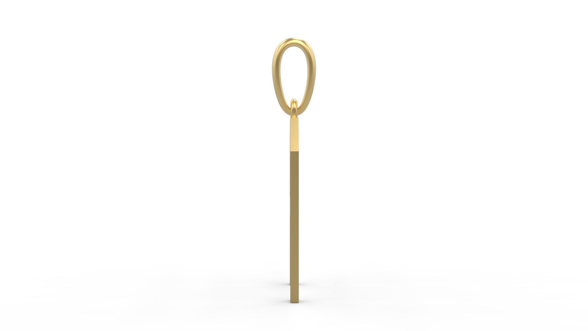 Initial Letters Pendant WARINGTONSDEMO A 3D print model_2