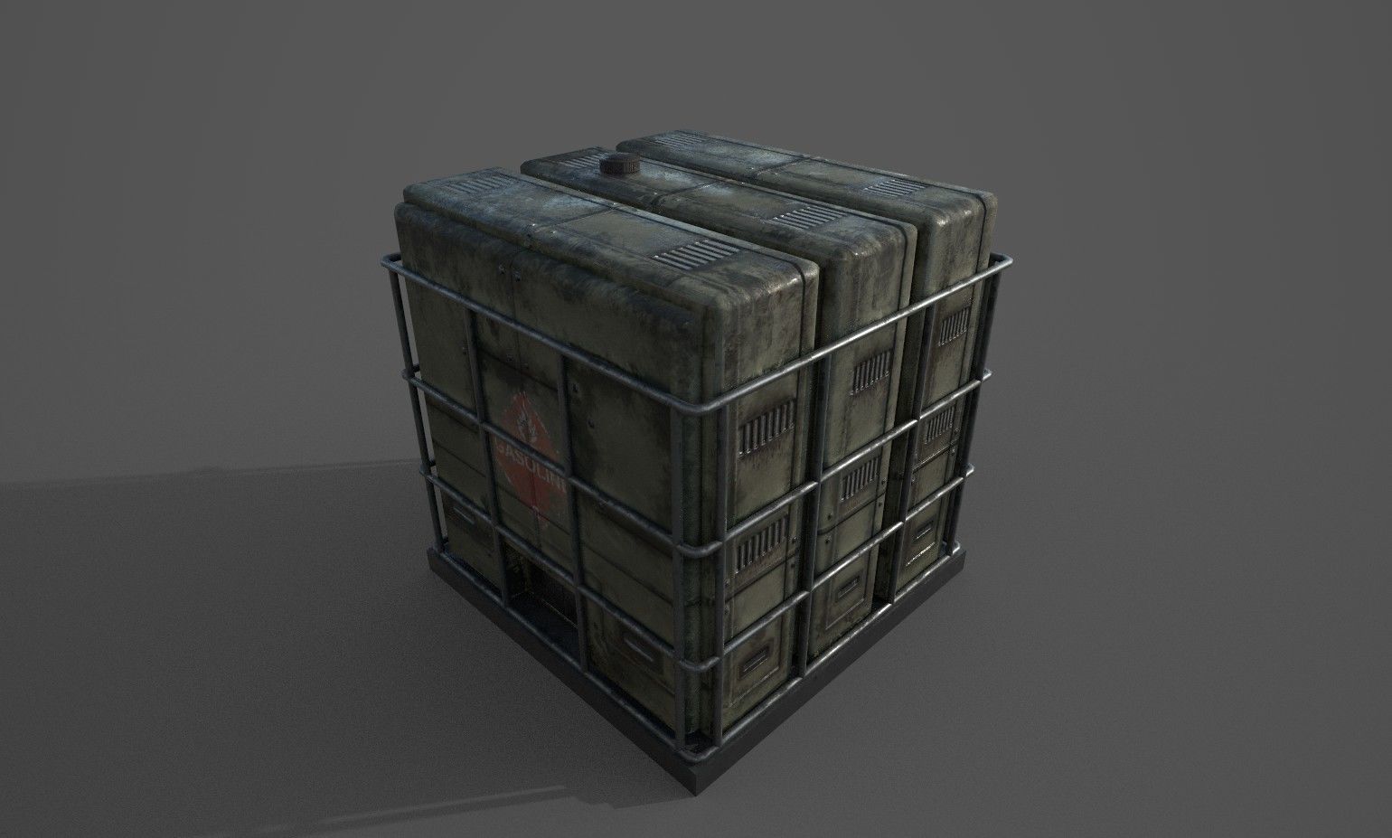 Industrial Boxes Free low-poly 3D model_19