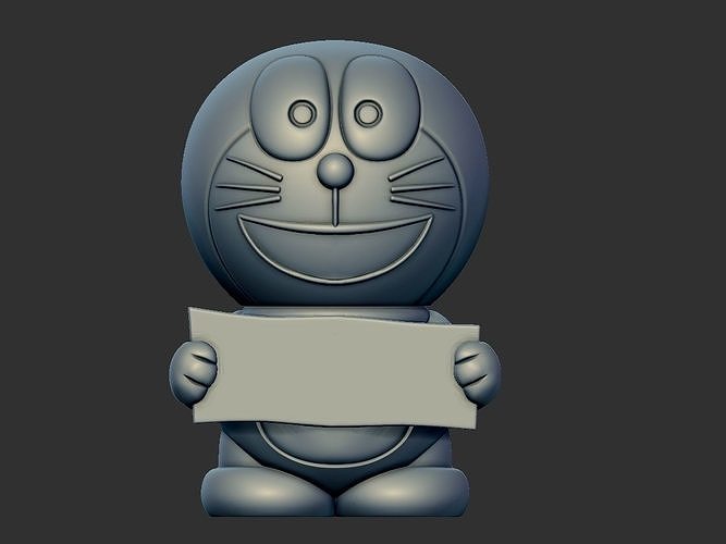 Doraemon toy for storing coin V 2 3D print model