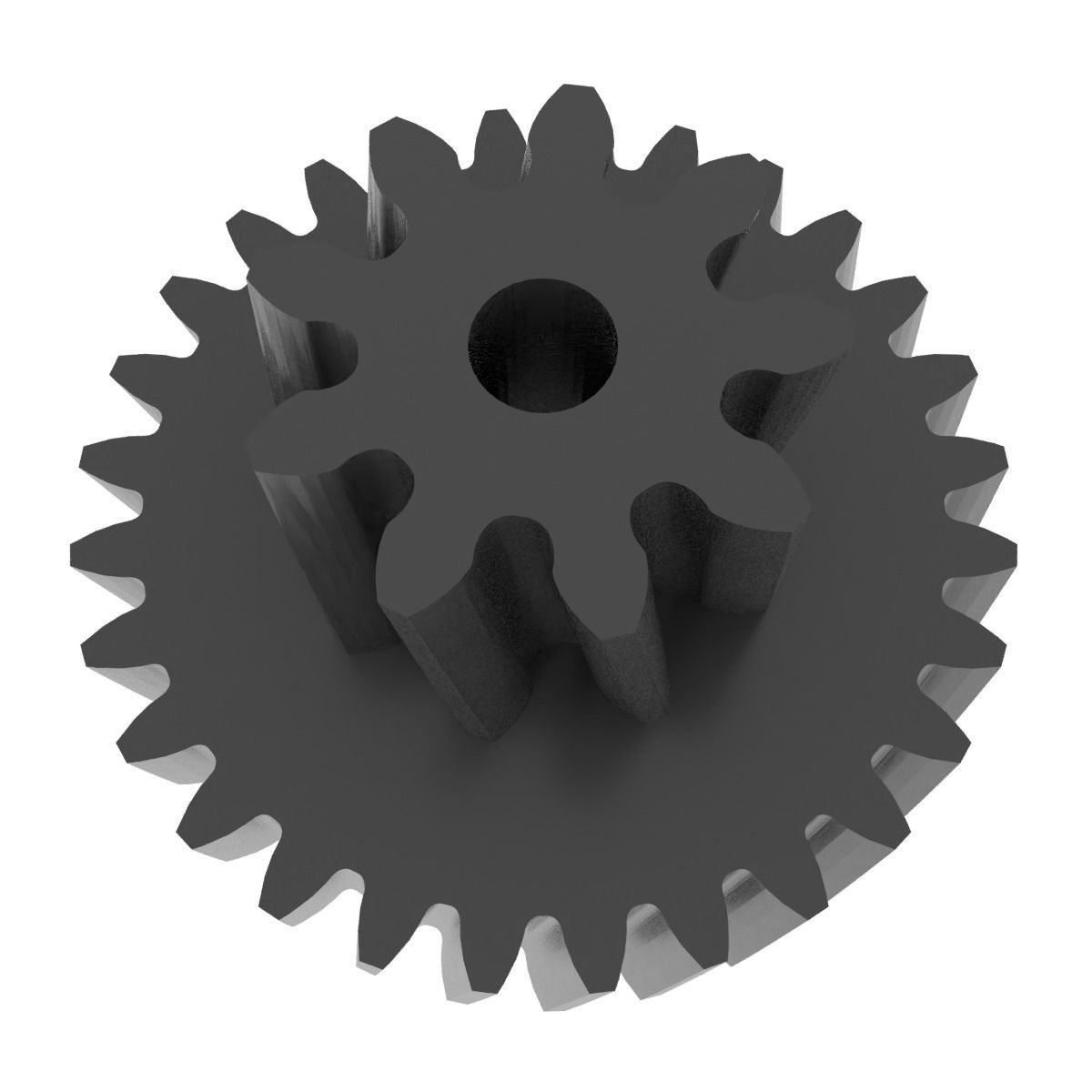 VAG Central locking module gear wheel VW 701 959 783 A 3D print model_6