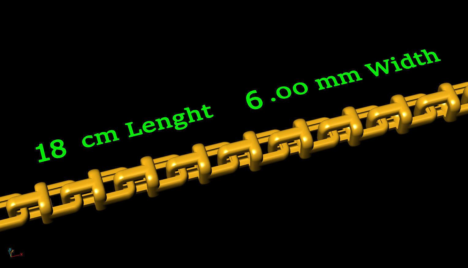 Tried Fusion Chain Direct Pourable 3D print model_2