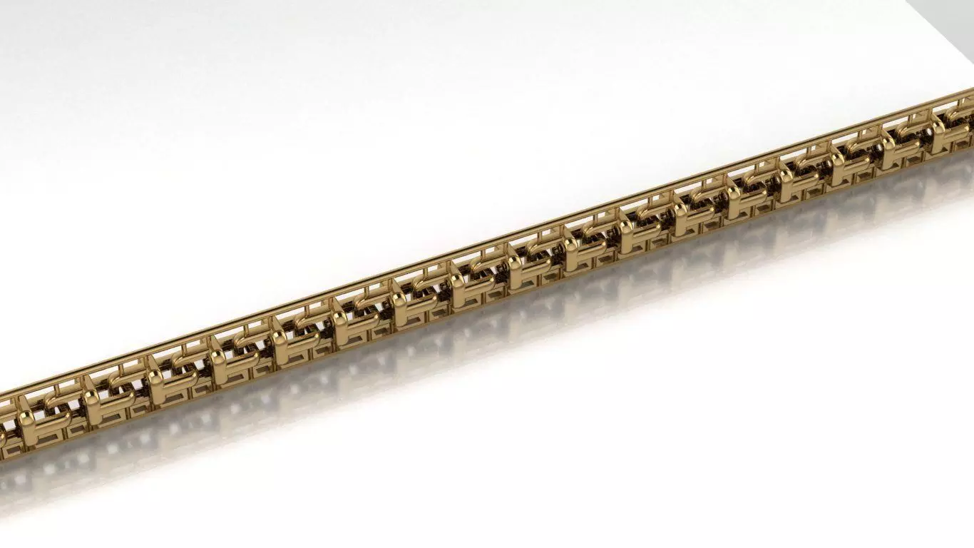 Tried Fusion Chain Direct Pourable 3D print model_0