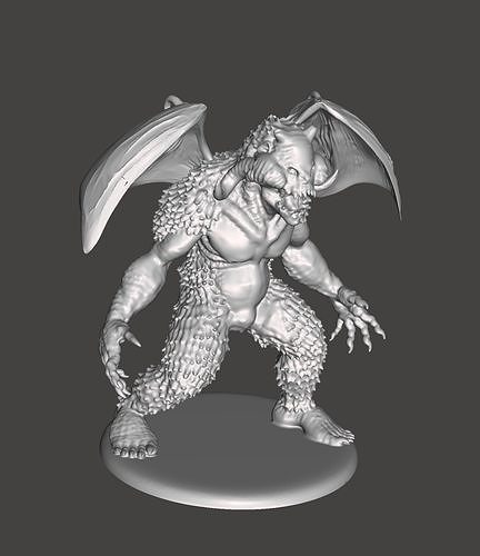 monster ape  3D print model