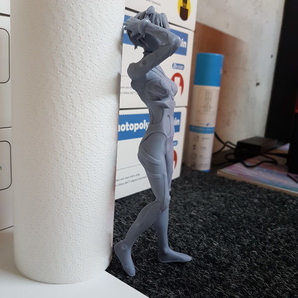 Rey Ayanami 2 Suit Model 3D print model_8