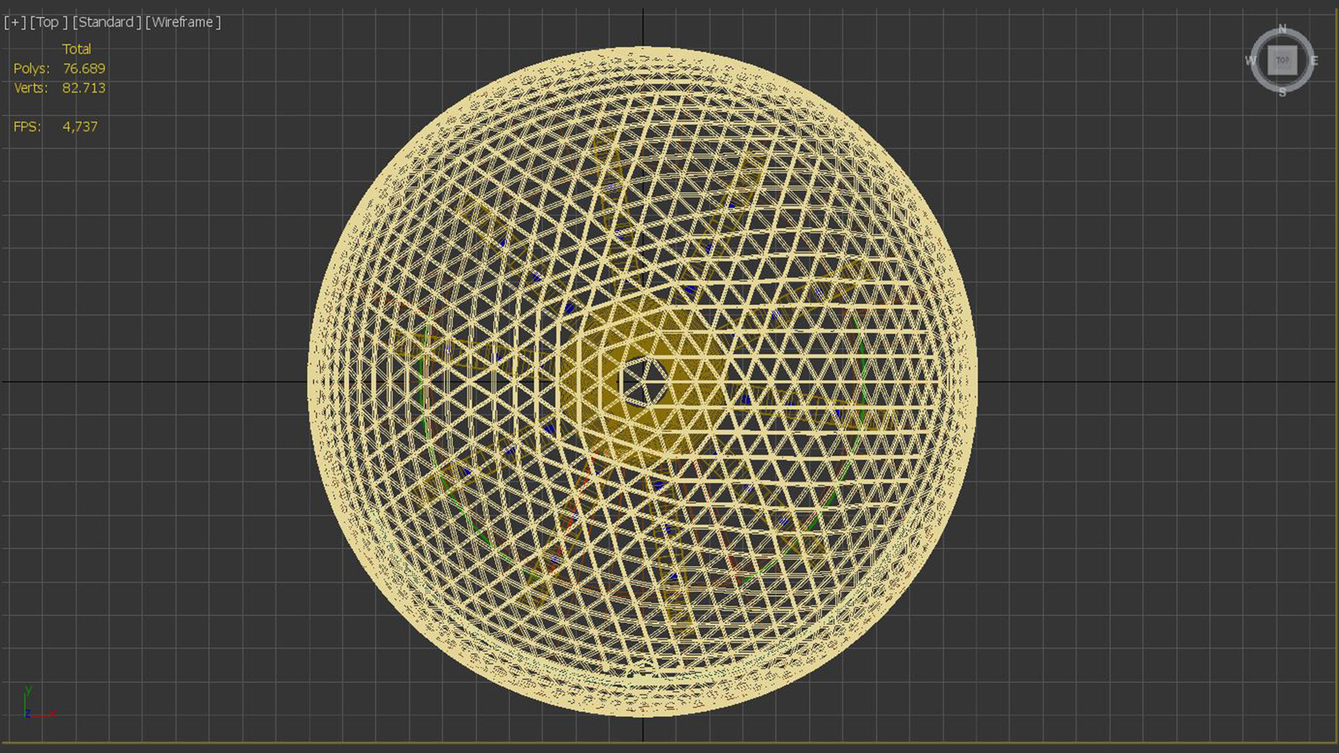 Sci-Fi King Hall 3D model_7