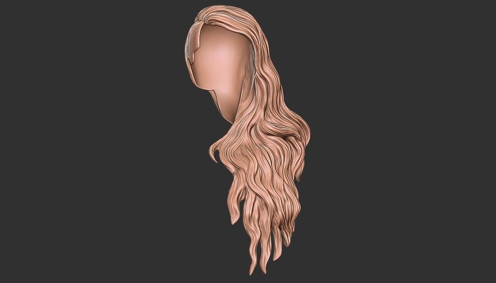 hair 22 3D print model_18