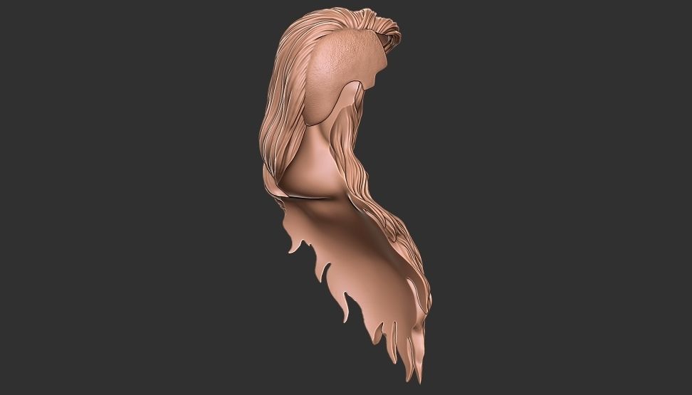 hair 22 3D print model_14
