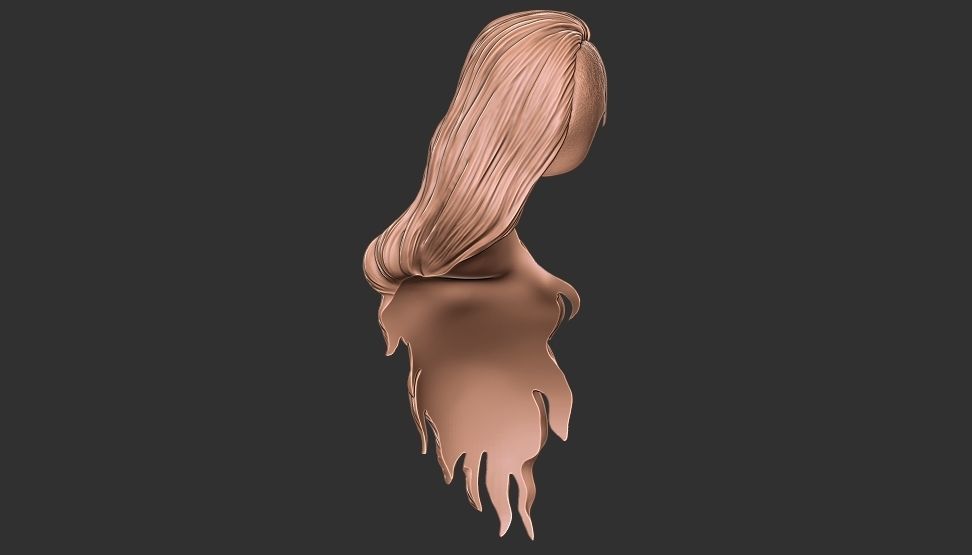 hair 22 3D print model_11
