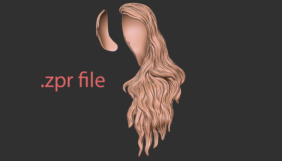 hair 22 3D print model_19