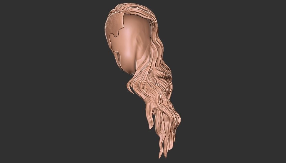 hair 22 3D print model_17