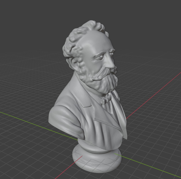 Jules Verne 3D print model_4