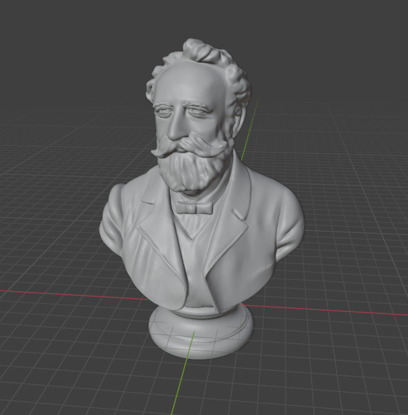 Jules Verne 3D print model_10
