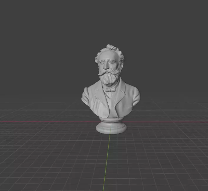 Jules Verne 3D print model_0