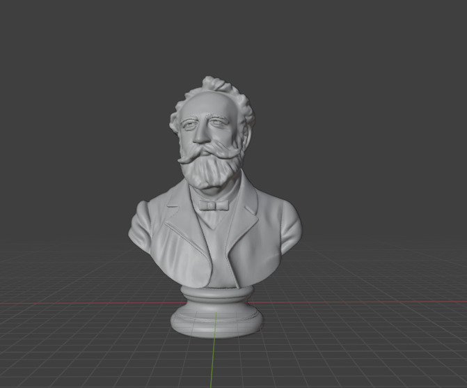 Jules Verne 3D print model_8