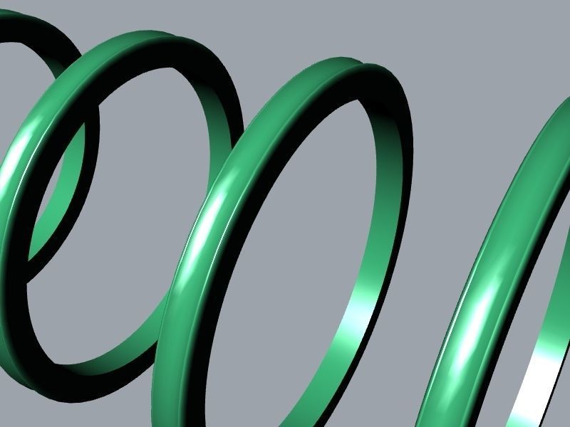 5 profiles 5 sizes plain bands stls verified 3D print model_21