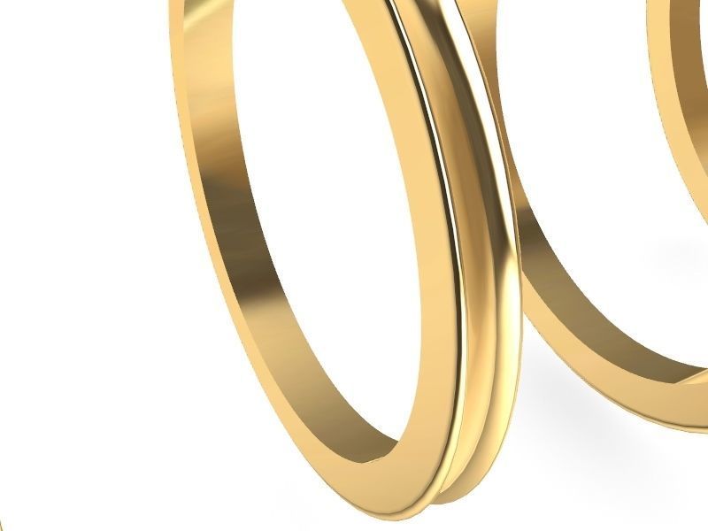 5 profiles 5 sizes plain bands stls verified 3D print model_11