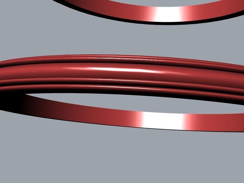 5 profiles 5 sizes plain bands stls verified 3D print model_20