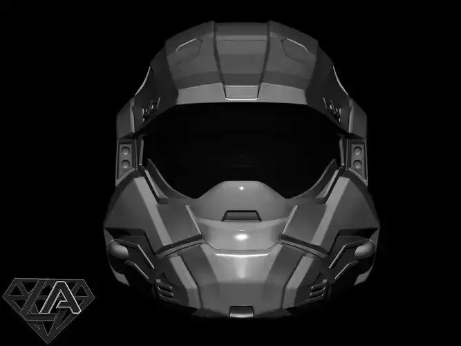 Halo x2 moto version helmet 3D print model 3D print model