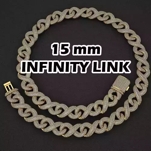 15 MM INFINITY LINK 3D print model