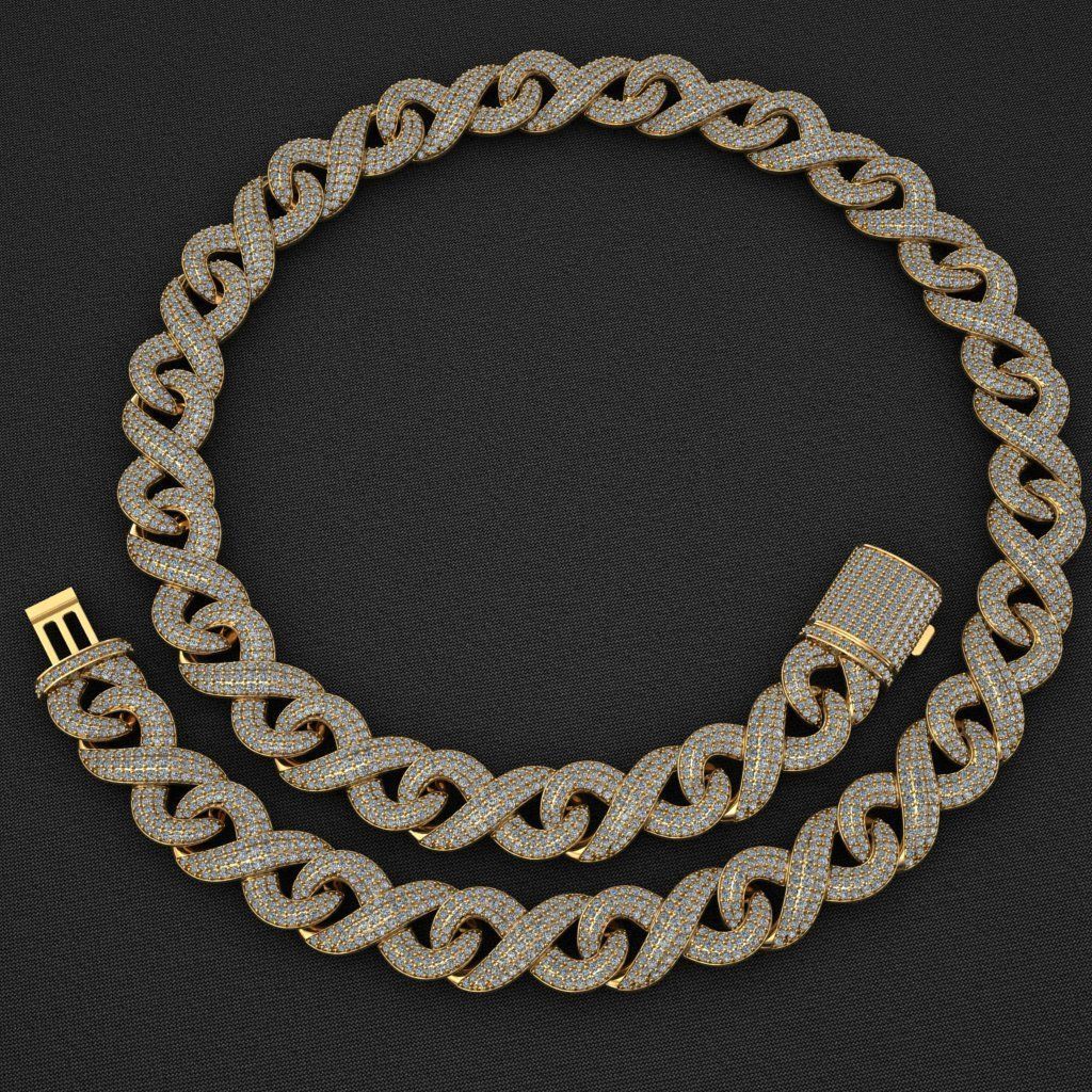 15 MM INFINITY LINK 3D print model_4