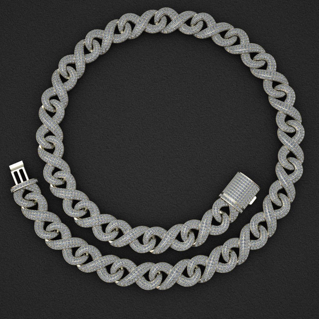 15 MM INFINITY LINK 3D print model_3